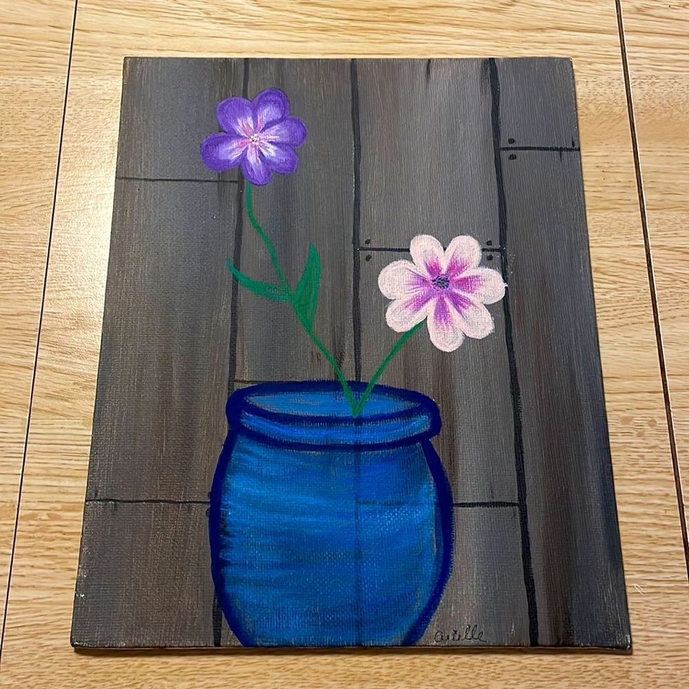 Flower Pot Painting